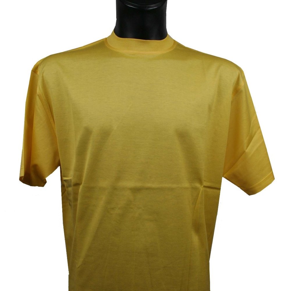 Men's Cotton T shirt Short Sleeve Made In Italy